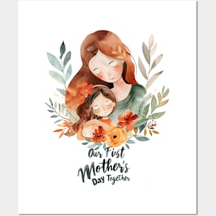 Our First Mother’s Day Together Posters and Art